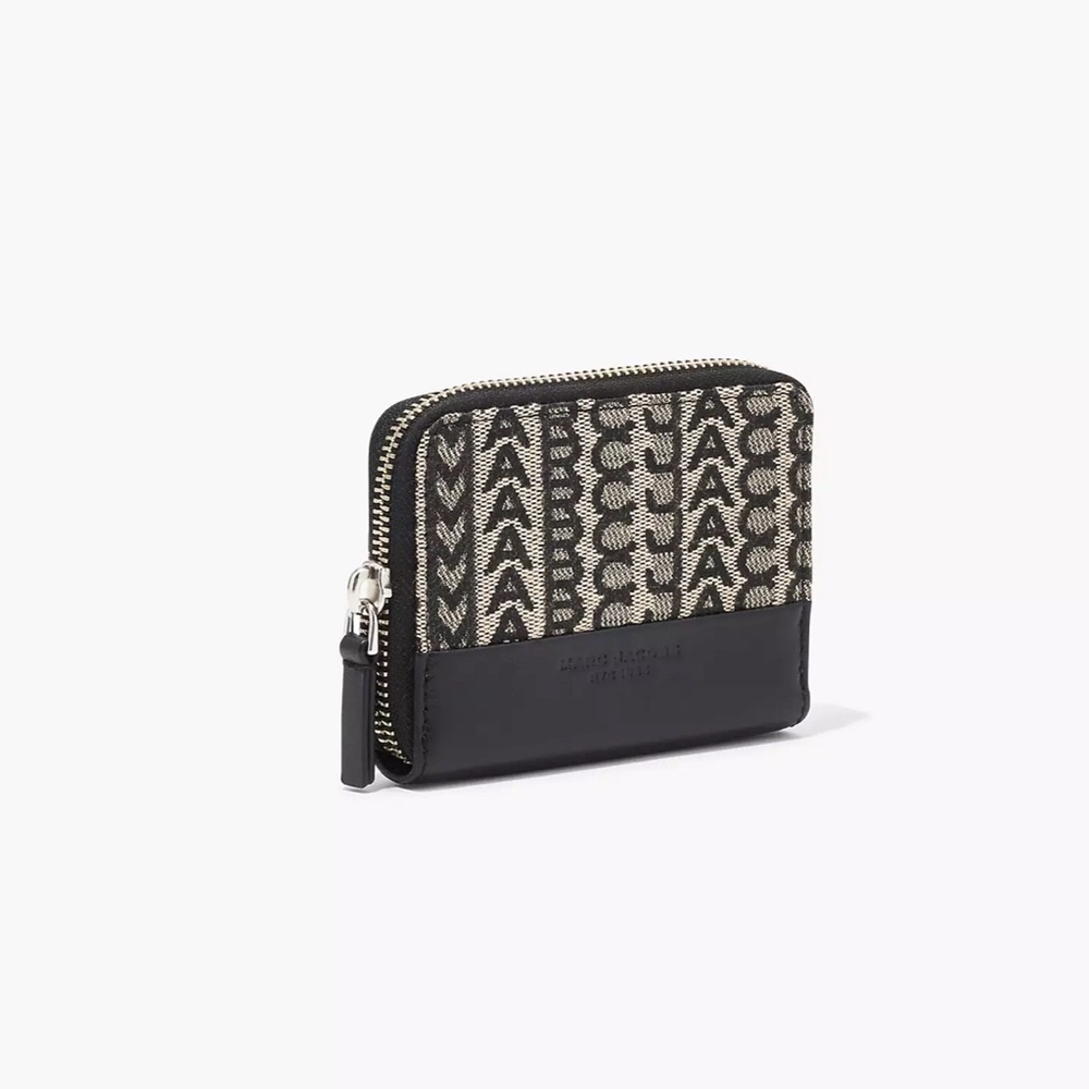 Marc Jacobs Monogram Zip Around Leather Wallet NWT and Dustbag - Picture 3 of 6